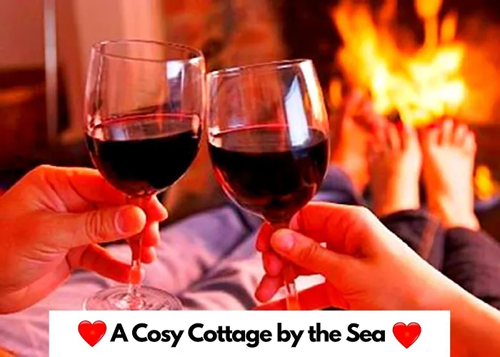 Romantic Lakeside Cottage By The Beach! With Super Cosy Log Burner! The Perfect Escape To Your Home From Home By The Sea! So Relaxing - You Won\'T Want To Leave! Pet Friendly!